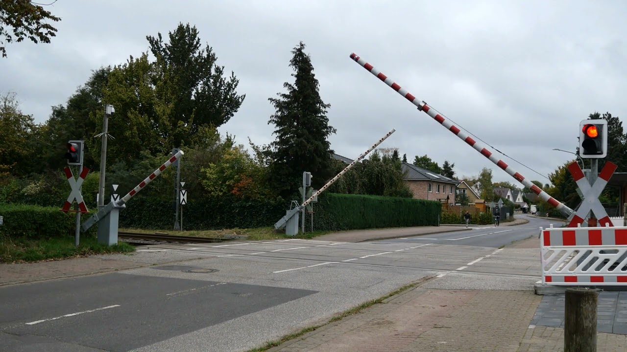 Bahnübergang in Quickborn Süd