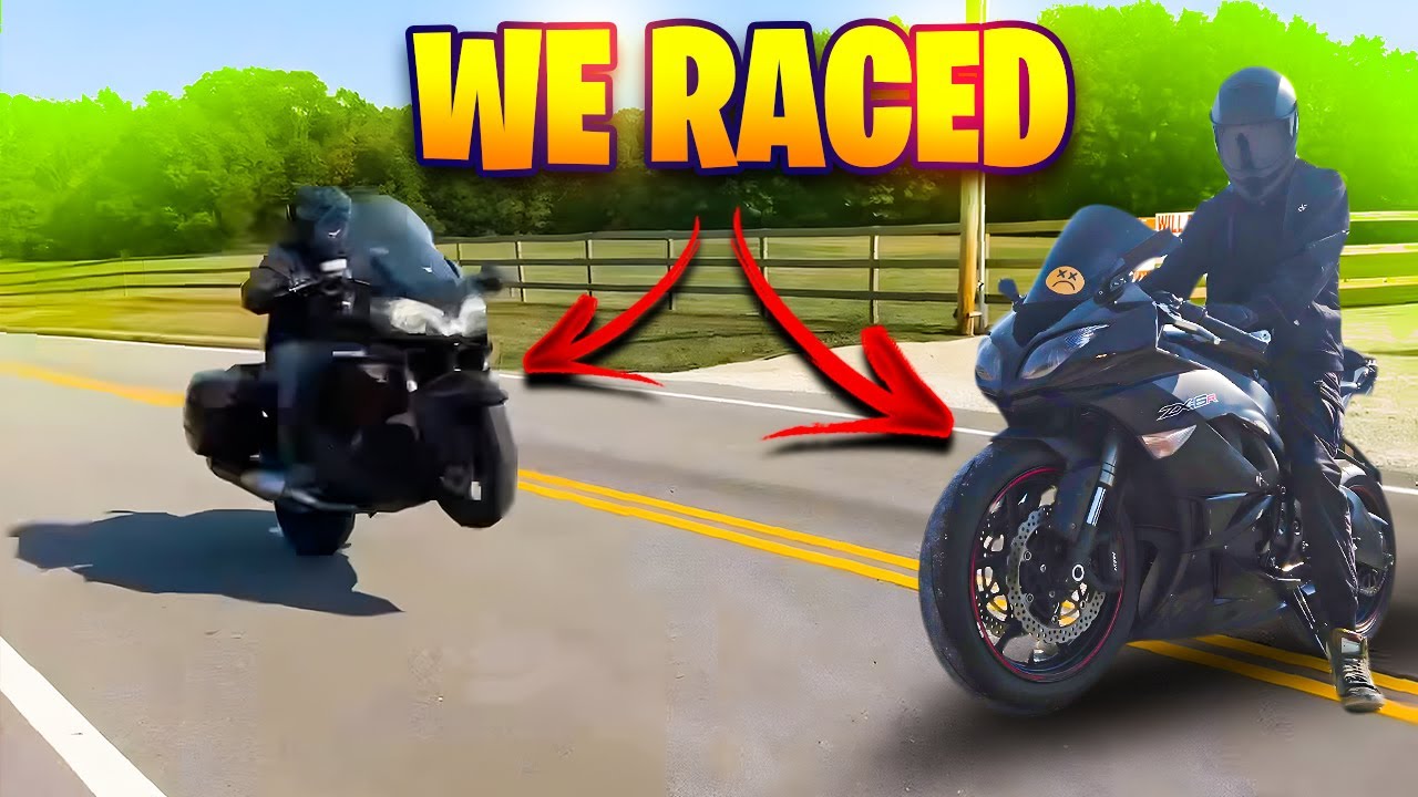 Can a Concours 14 HANG with a ZX6R?