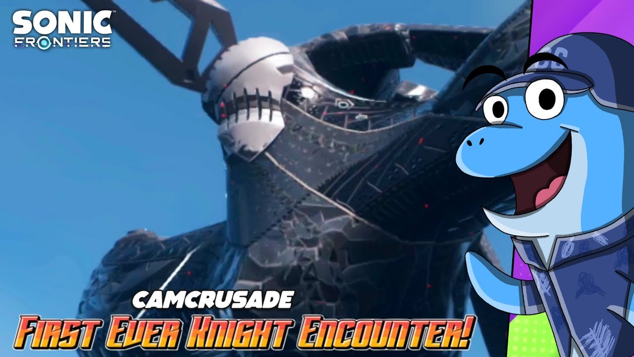 My First Encounter with Knight on Sonic Frontiers!