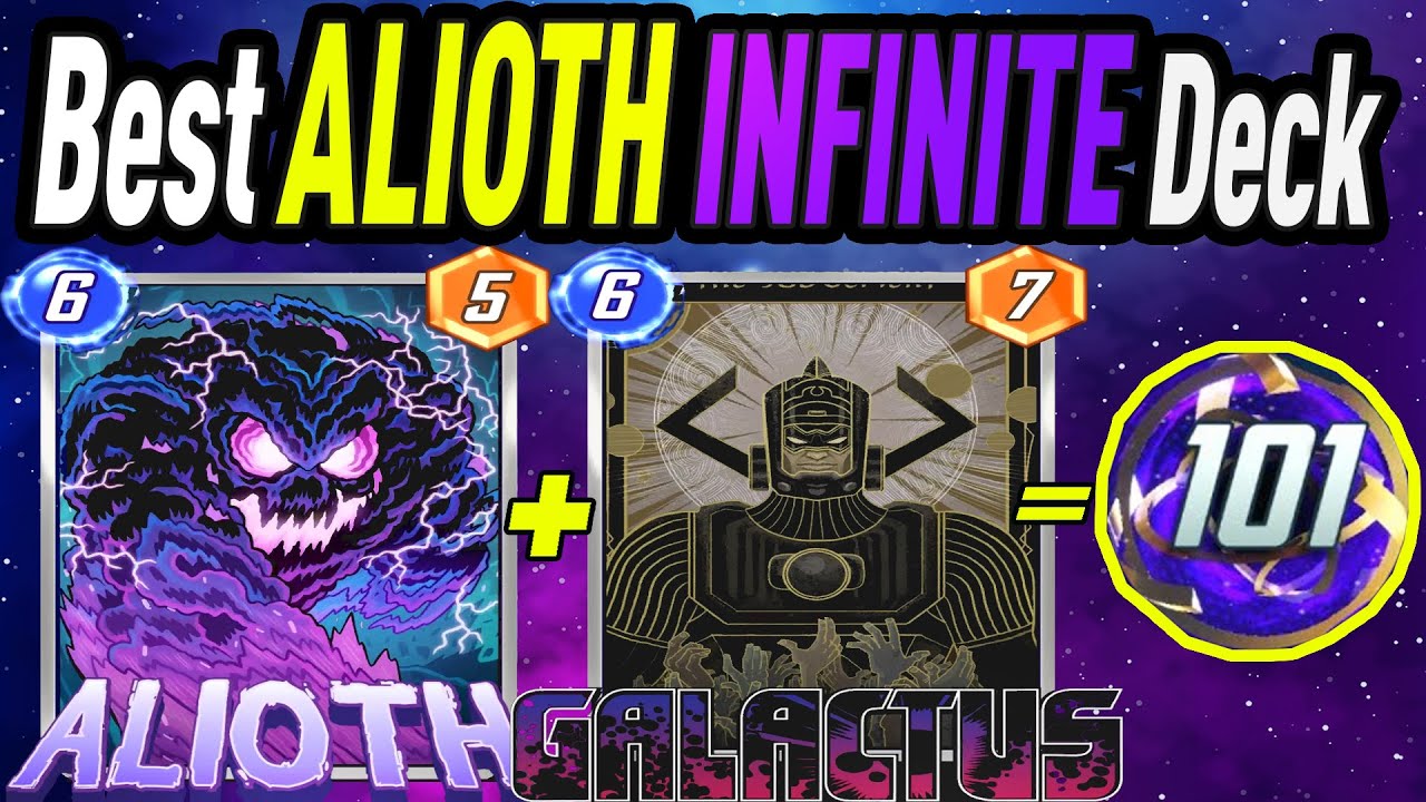 SUPER Easy Infinite Deck | Best ALIOTH GALACTUS Destroy Deck In The Marvel Snap Ladder & Conquest