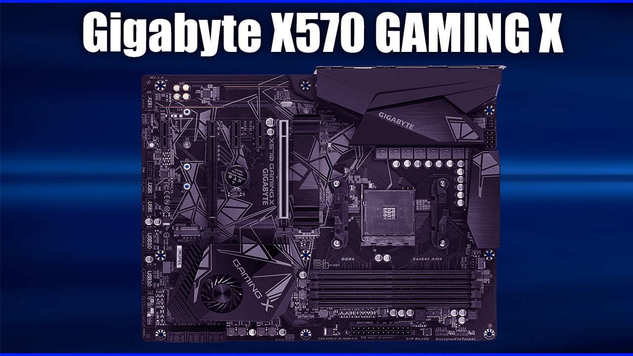 Материнская плата Gigabyte X570 GAMING X