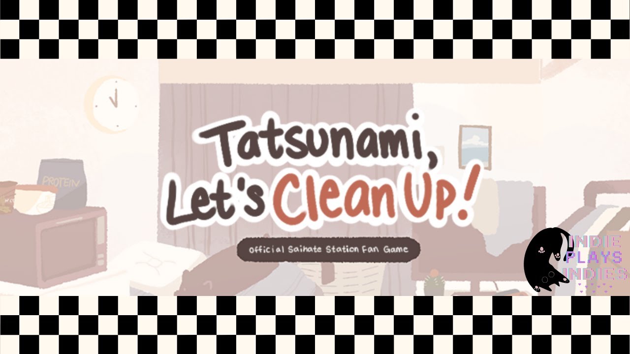 tatsunami, let's do some cleaning! ♡ saihate station official fan game [no commentary playthrough]