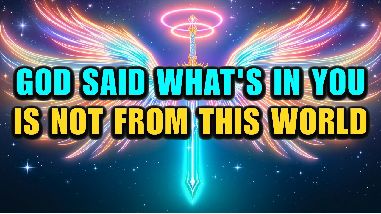 Chosen One: God Said The Thing You Carry Inside You Did Not Come From Anything On This Earth ✨