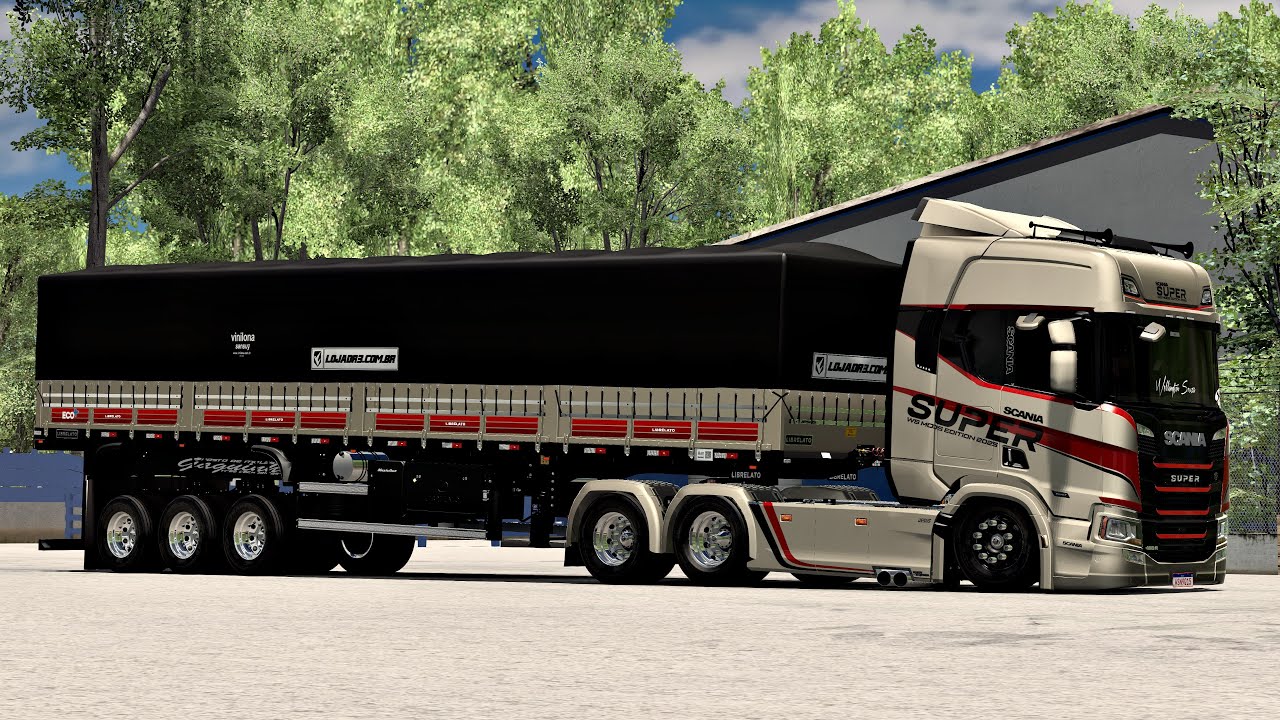 BORA TROCAR UMA IDEIA? SCANIA SUPER + DLC 2025 - RONCO DIRETO - G29 - EURO TRUCK SIMULATOR 2