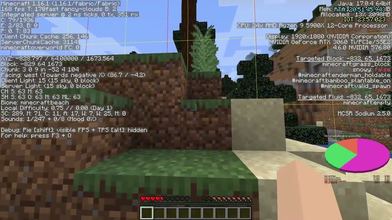 JAK ZNALEŹĆ ZAKOPANY SKARB W MINECRAFT BEZ MAPY (Mapless Burried treasure)  minecraft 1.16.1