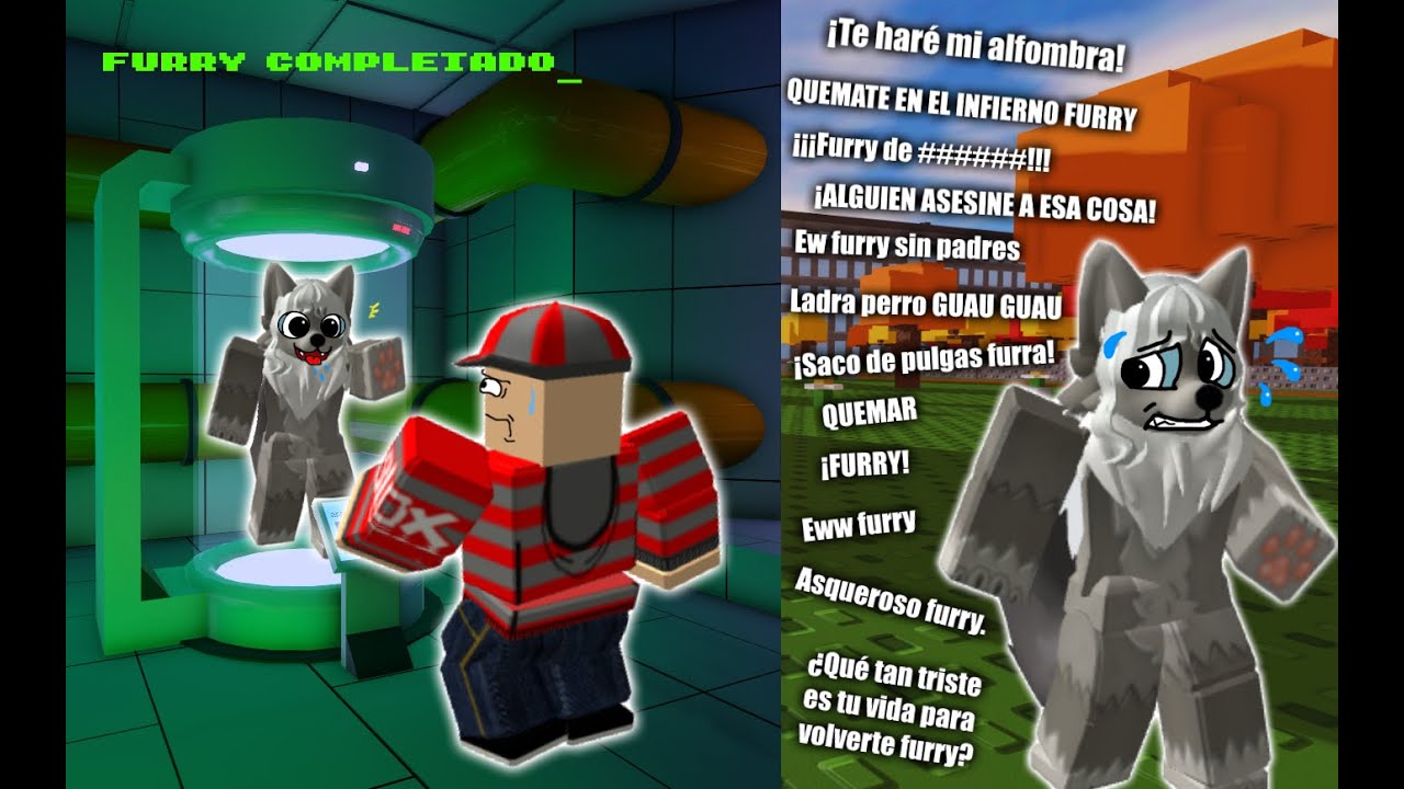 Siendo un furry en Roblox | Experimento social