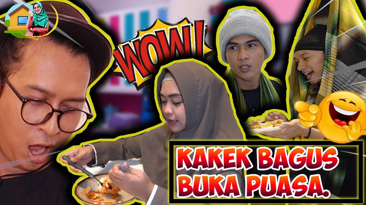 ADA KAKEK BAGUS DI RUMAH RICIS BUKA PUASA!!!!