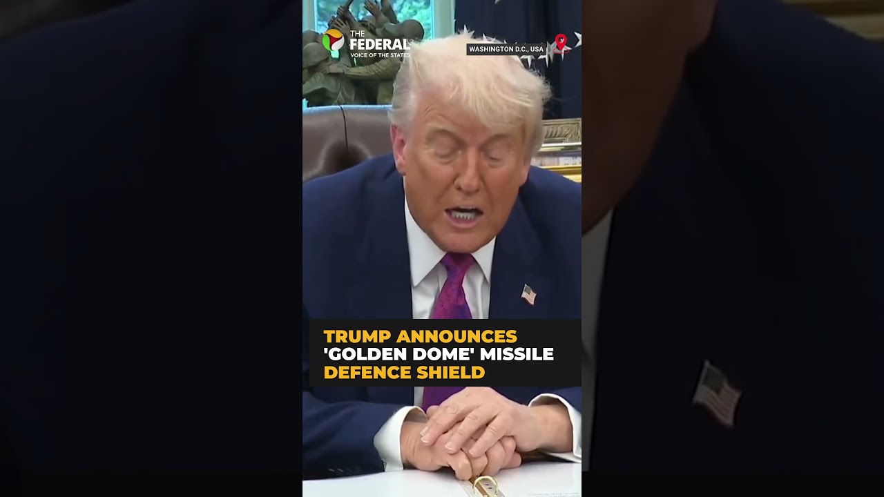 Trump Announces 'Golden Dome' Missile Defence Shield for U.S.