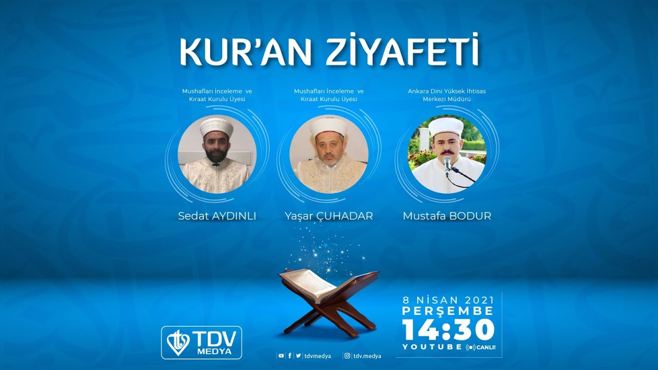 TDV Kur'an Ziyafeti 1. Bölüm | Ankara Ahmet Hamdi Akseki Camii