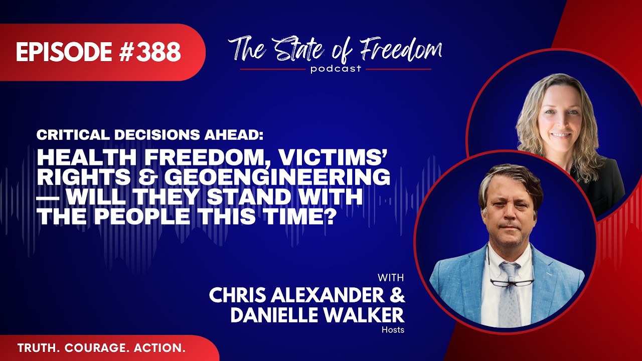 Krytyczne decyzje przed nami: wolność, prawa i geoinżynieria w zakresie opieki zdrowotnej | Odc. 388