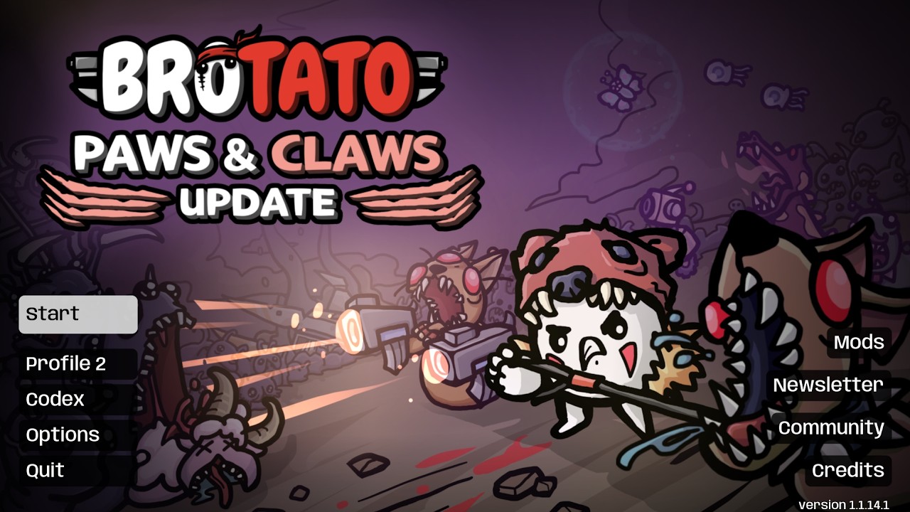 Just the Wins! Brotato 100% file completion - Feb 15th Twitch VOD