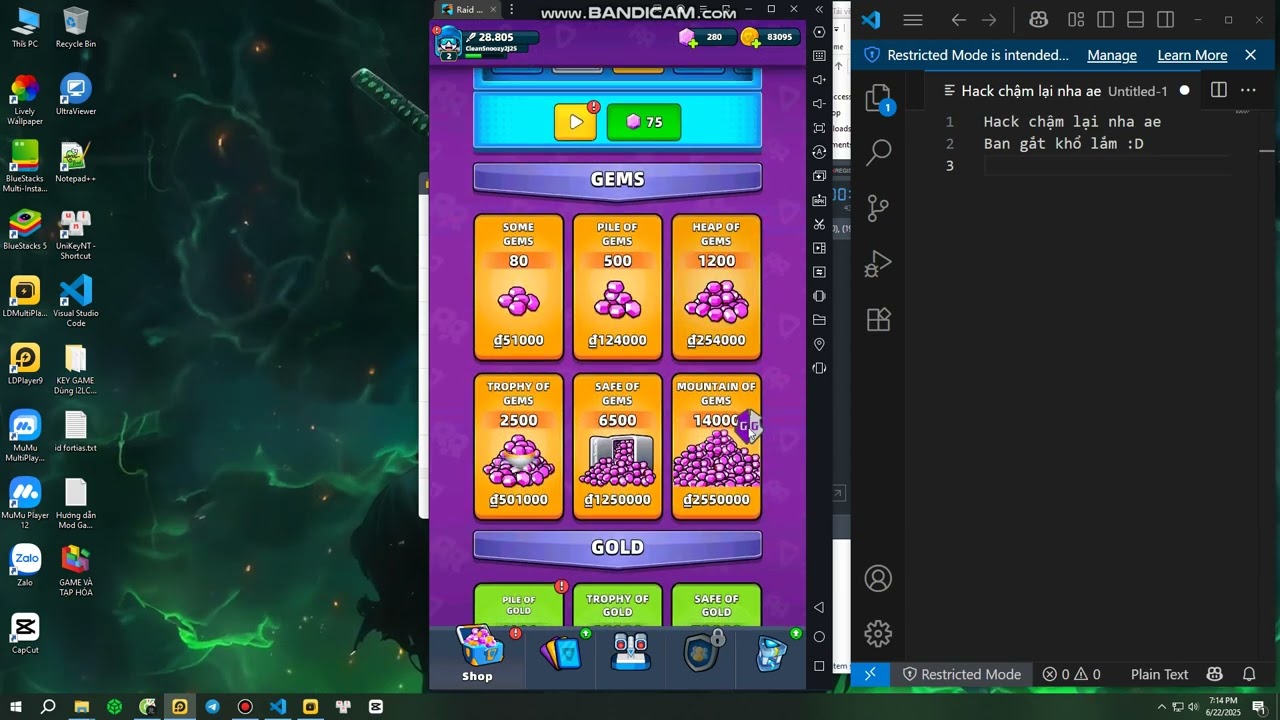 Raid Rush Hack Gold And Diamond Tutorial By Gameguardian
