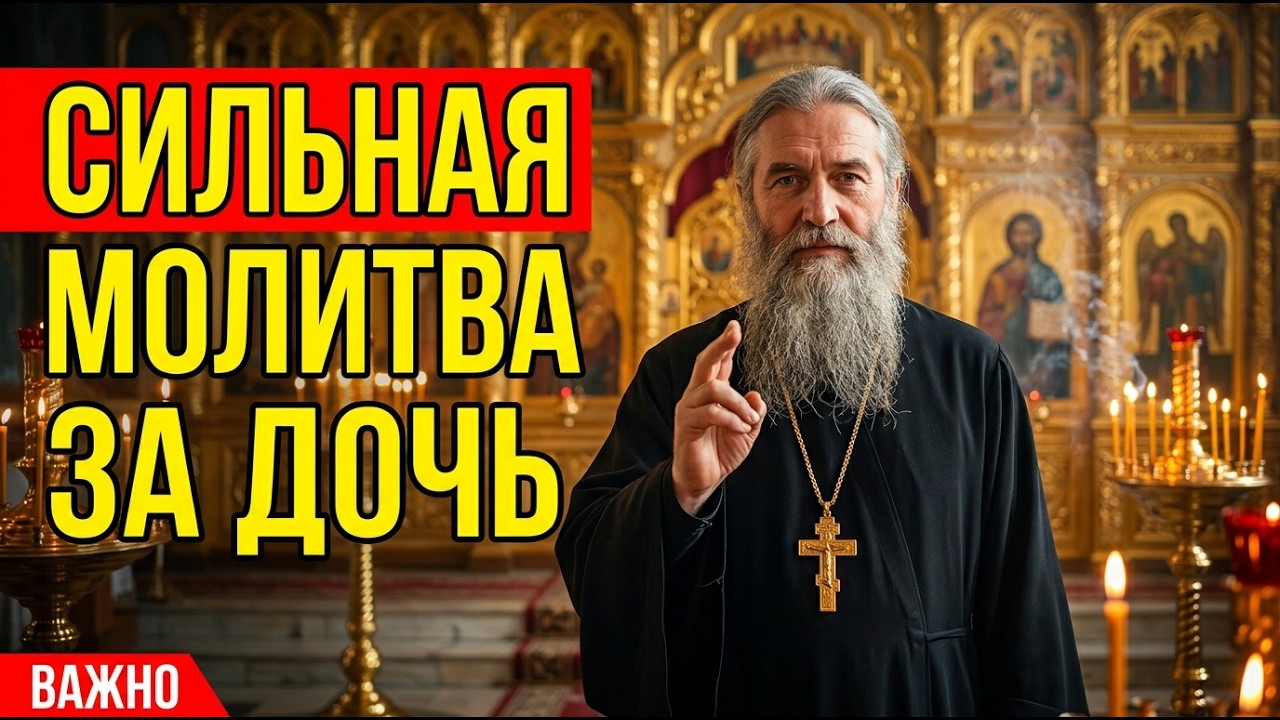 Сильнейшая Молитва за Дочь: Этот духовный щит изменит её судьбу. Слушать 40 дней