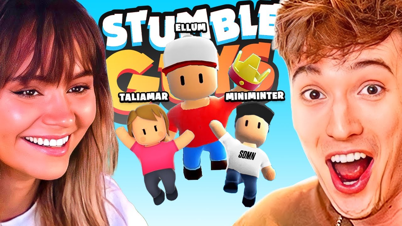 WE PLAYED SCUFFED FALL GUYS! (Ft Miniminter, Talia Mar & Viz!