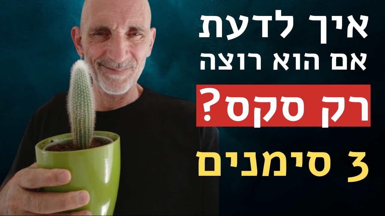 איך לדעת אם הוא רוצה רק סקס? איך גברים חושבים?