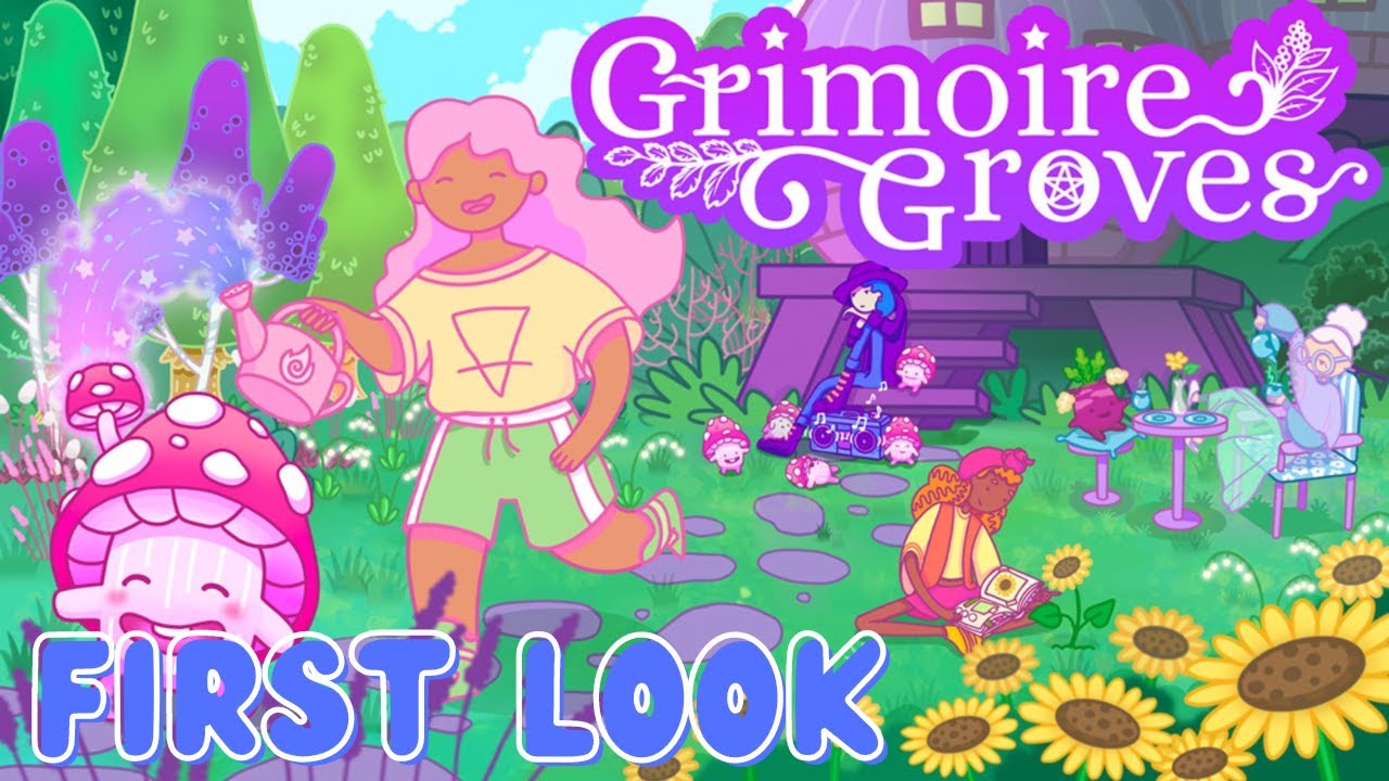 #Ad | Grimoire Groves demo walkthrough🍄🔮 | Upcoming COSY, CRAFTY & WITCHY game you MUST check out!