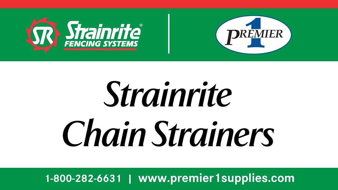 Цепные фильтры Strainrite