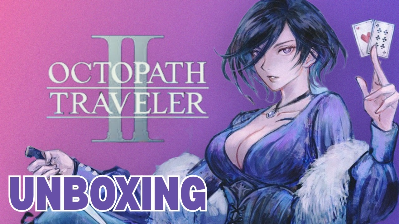 UNBOXING - Octopath Traveler II (Switch) - 