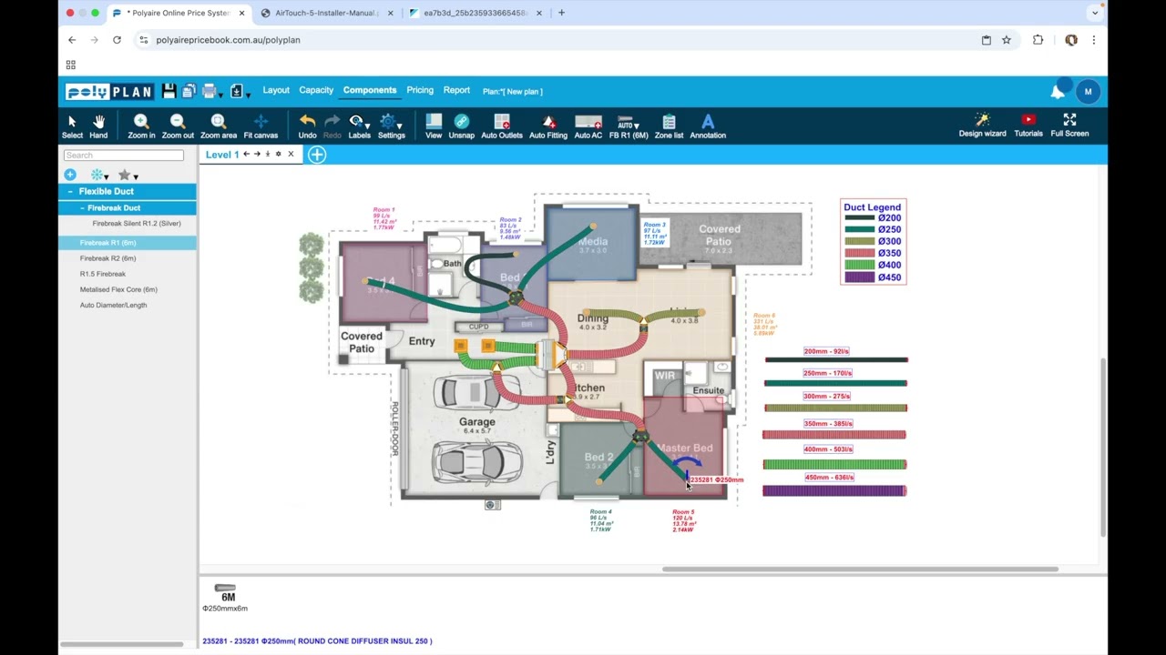 Airtouch 5 - Constant, Spill & Bypass Zones