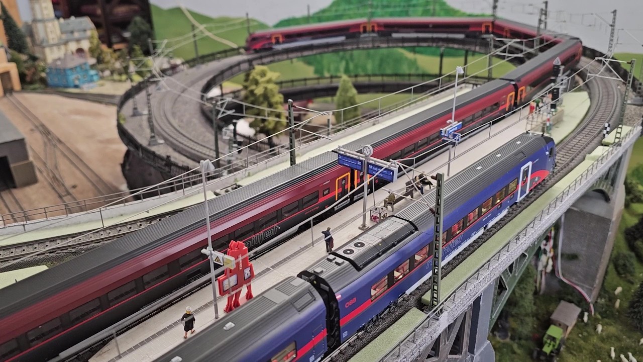 Modellbahn H0 / Fahrvideo Februar 2026 u.a. MAD Kesselwagen, Train Safe Röhren, Südostbayernbahn