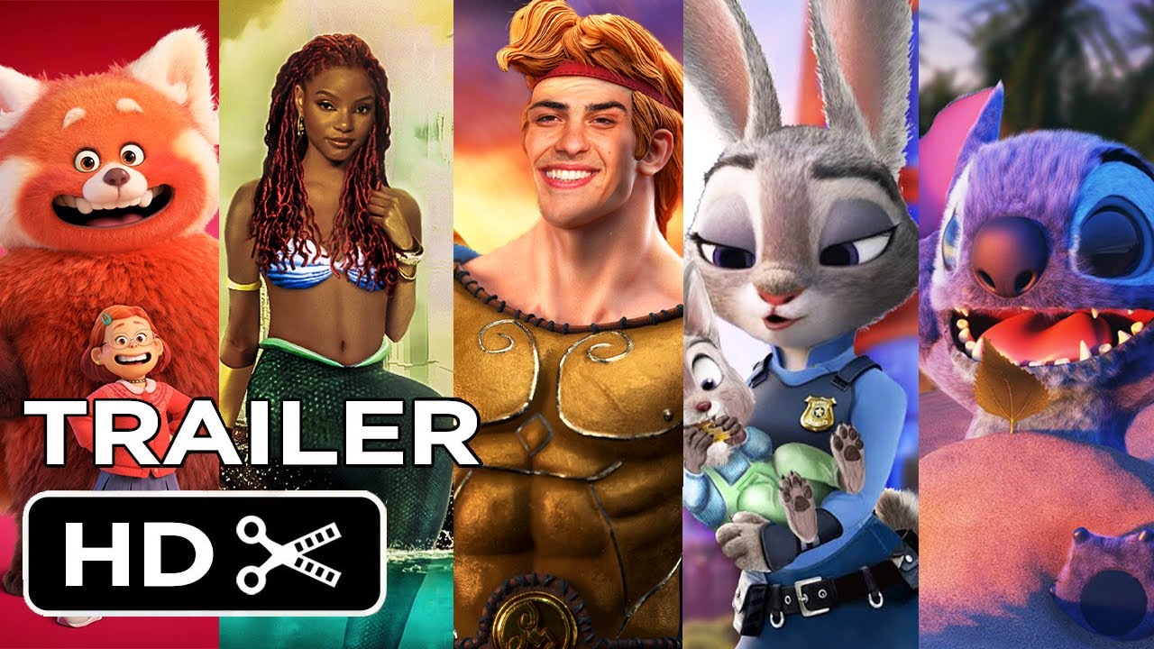 TOP UPCOMING DISNEY LIVE ACTION KIDS MOVIES (2022 - 2025) - NEW TRAILERS