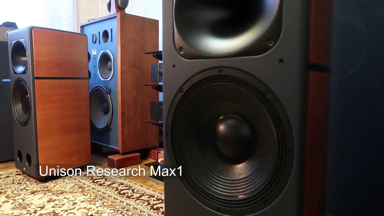 Сравнение Unison Research Max 1, JBL 4344, Klipsch Cornwall 3