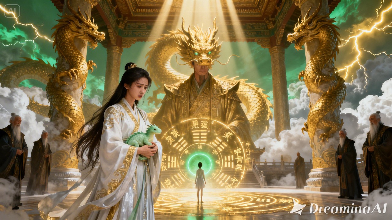 Ta Rõ Ràng Là Ngũ Trảo Kim Long Lại Sinh Ra Một Tiểu Thanh Long Thấp Kém