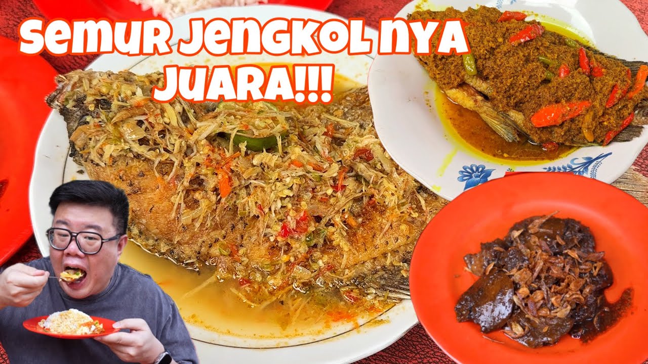 ANAK BETAWI WAJIB COBAIN!! PUAS BANGET MAKAN SEMUR JENGKOL DAN PECAKK DI SINI..
