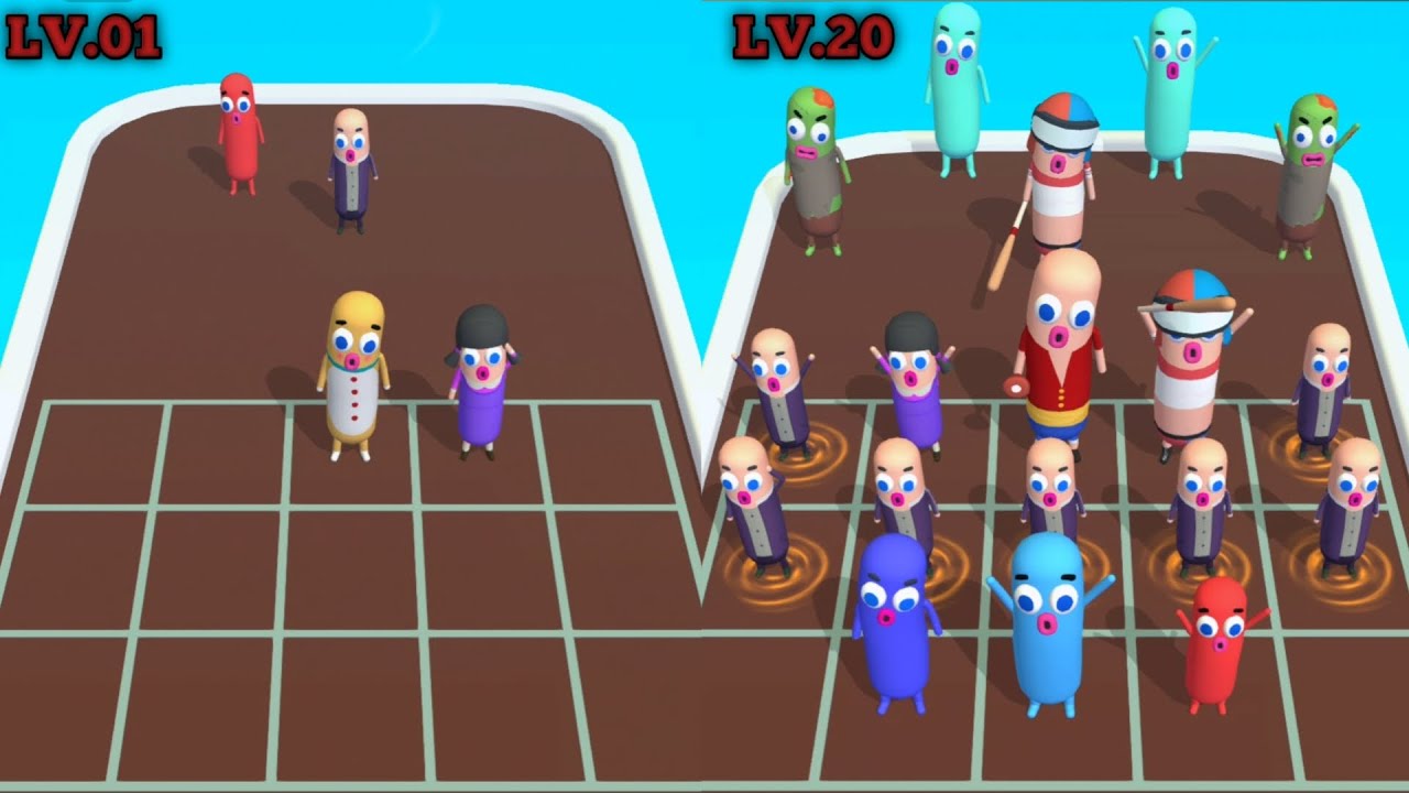 Monster Run 3D Gameplay | Crazy Merge Powers & Insane Levels