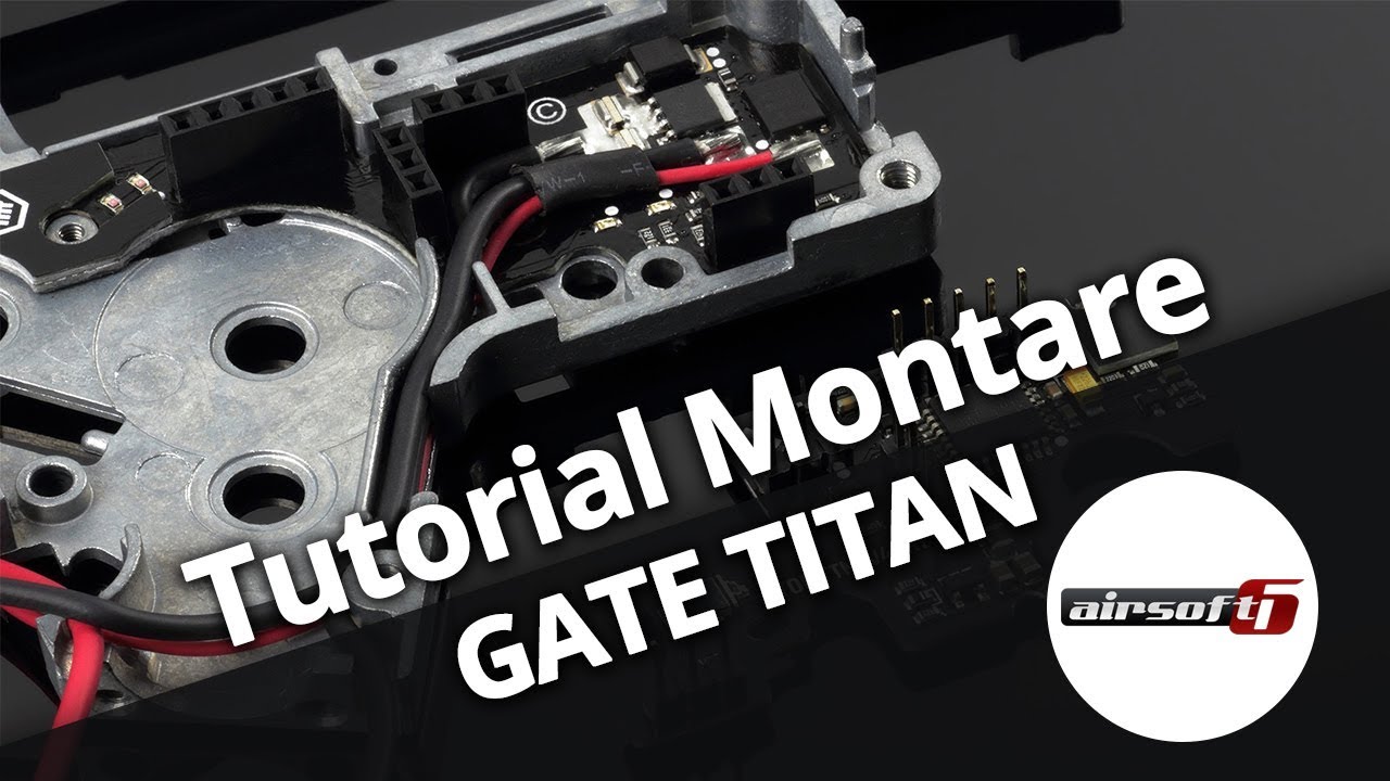 Airsoft6: Tutorial DIY - Montare Mosfet Gate Titan - Krytac Trident PDW MK2