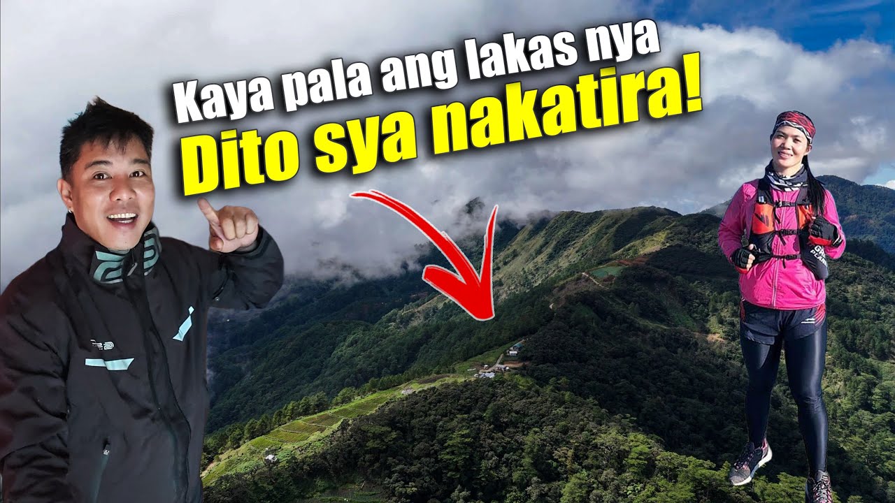 World-class Filipina trail runner,  nakatira sa tuktok ng bundok!