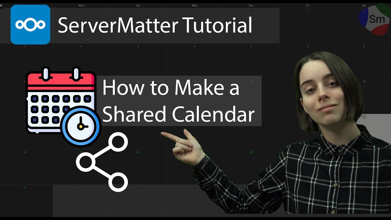 Учебное пособие ServerMatter — общий календарь NextCloud