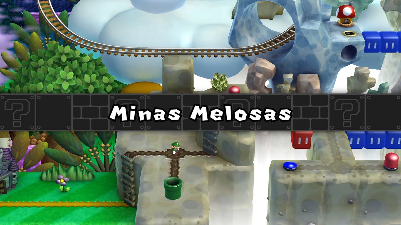 Minas Melosas | Mundo 6 | New Super Luigi U
