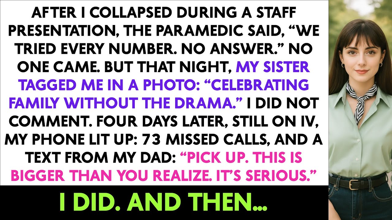 After I Collapsed During A Staff Presentation, The Paramedic Said,“We Tried Every Number. No Answer.