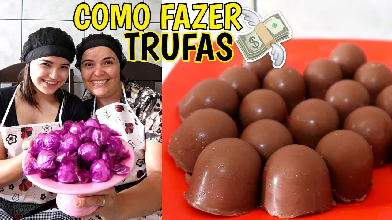 COMO FAZER TRUFAS (GANHANDO DINHEIRO EM CASA) ♥ - Bruna Paula