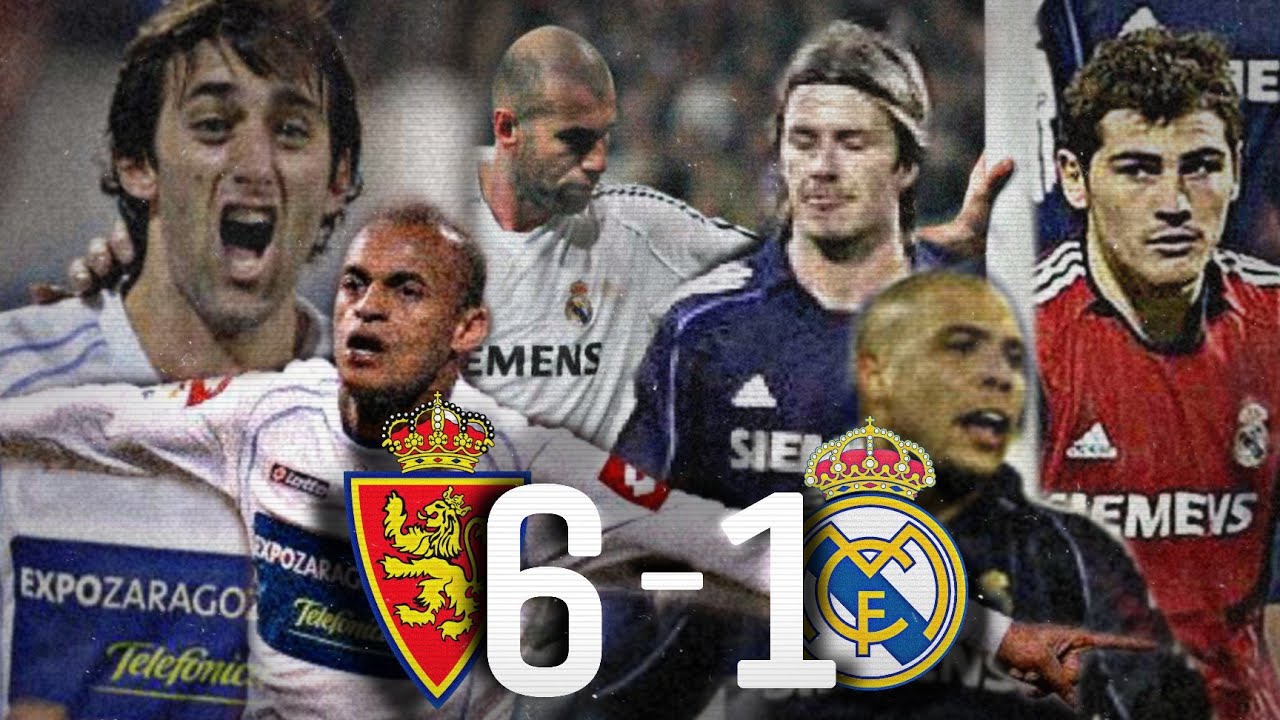 Real Zaragoza 6 - 1 Real Madrid | Manolo Lama, Paco González Cadena Ser