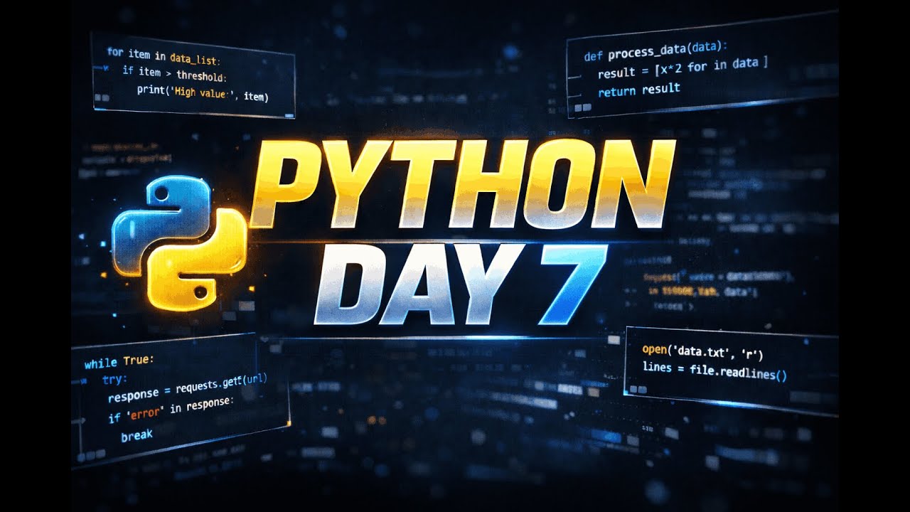 Python day 7