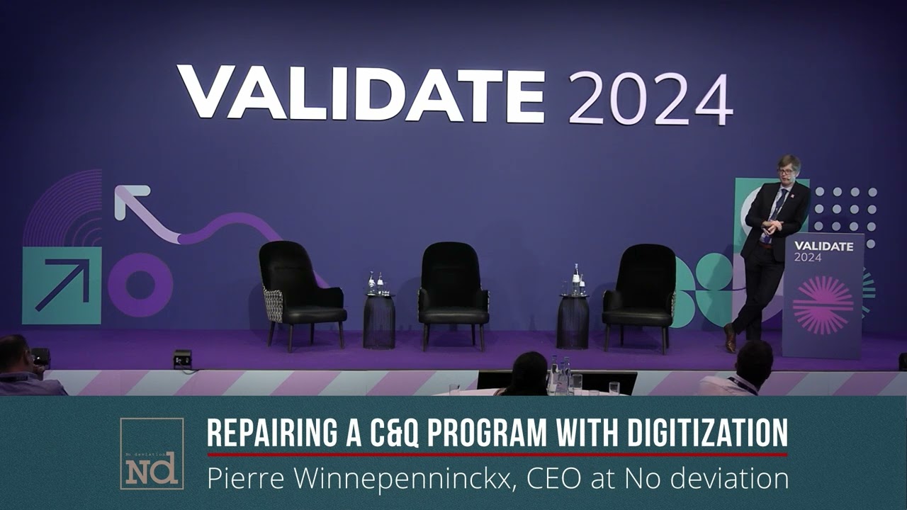 Repairing a C&Q Program With Digitization at Validate 2024 Powered by Kneat Solutions