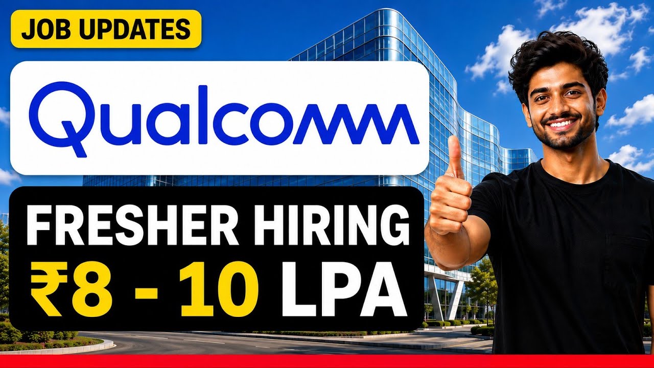 Qualcomm Hiring 2027 | Software Engineer | CSE Freshers | Apply Now