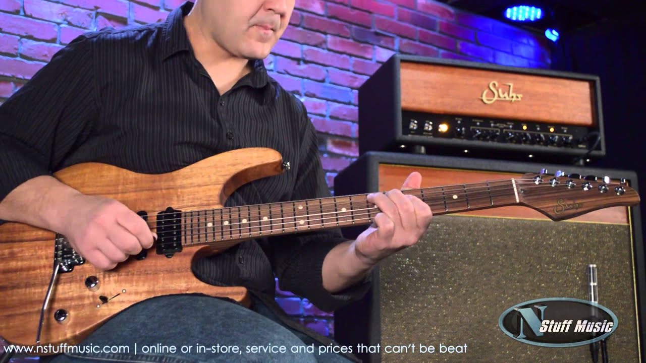 Suhr Modern Custom Curly Koa Electric Guitar | N Stuff Music Product Demo