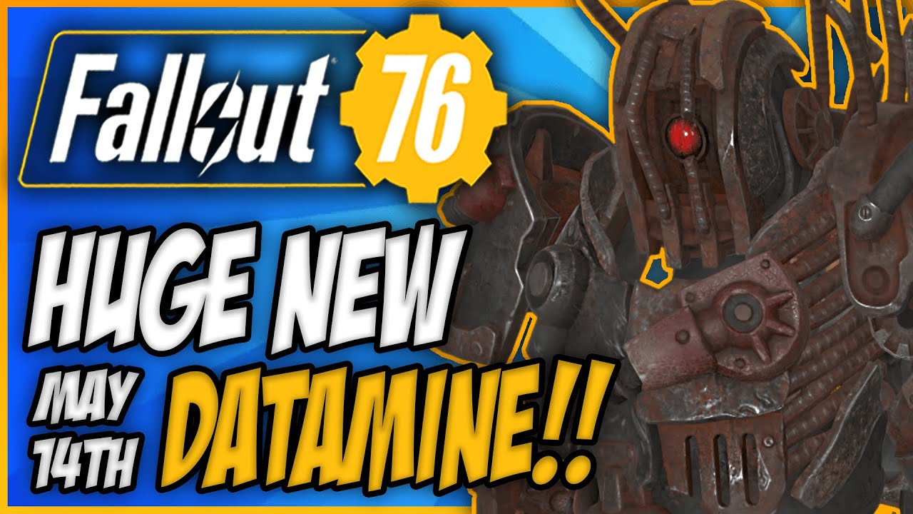 HUGE NEW DATAMINE For Fallout 76!