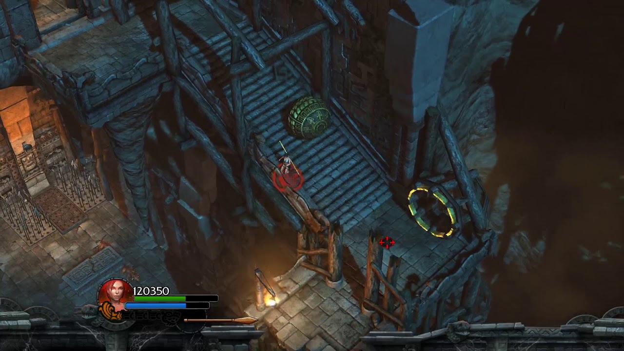 Lara Croft and the Guardian of Light - Level 05 'Forgotten Gate' Completed Under 10 Minutes