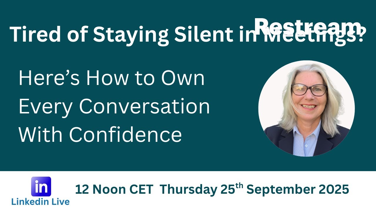 Tired of Staying Silent in Meetings?