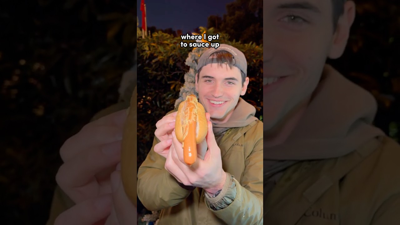 Everything I ate at a Christmas Market in China! 🇨🇳🎄