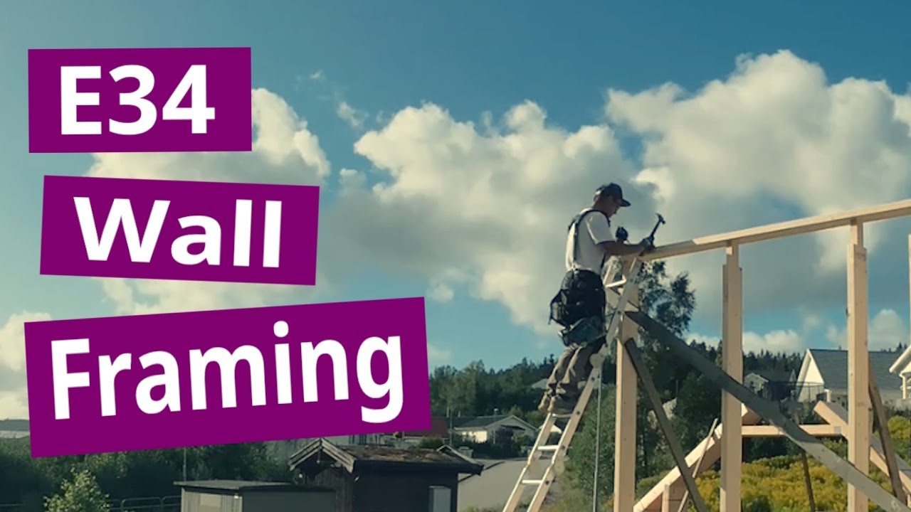 E34. Raising the First Wall Frame | Part 1