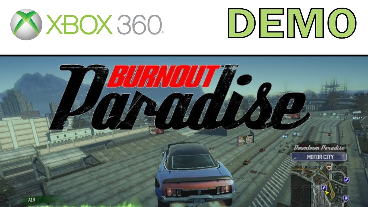 Burnout Paradise Xbox 360 Demo (Xbox Live Download)