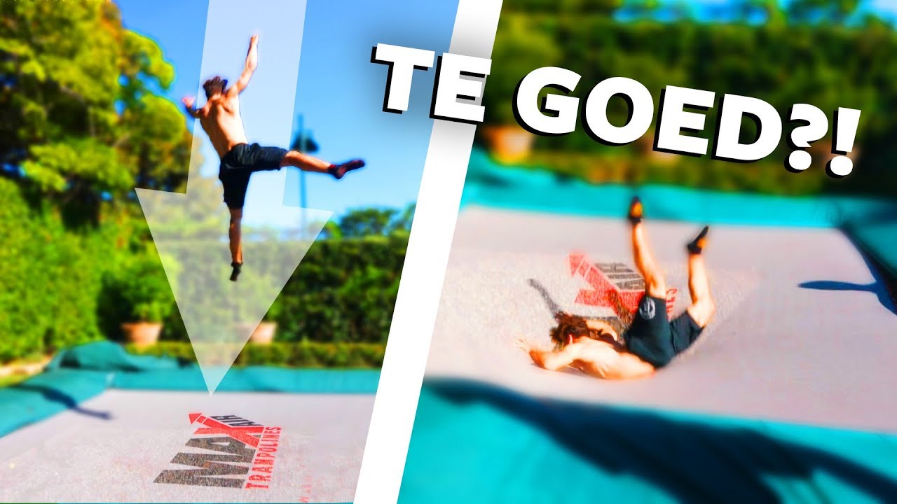 DE BESTE TRAMPOLINE OOIT! | Boazvb