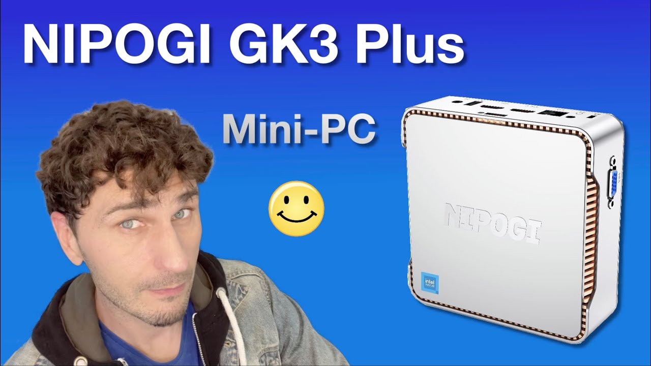NIPOGI GK3 Mini-PC - Ein kleiner schneller Rechner für unter 200 Euro