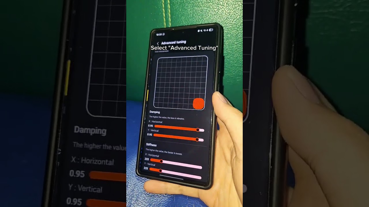 Change animation to ios 18 in samsung🔥 #samsung #goodlock #features
