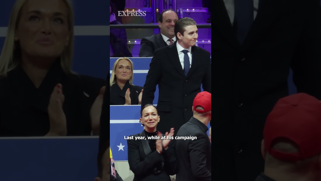 Donald Trump gave bizarre reason for son Barron's massive height: 'He only ate HER food'